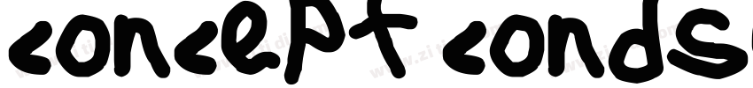 concept condsemibold字体转换